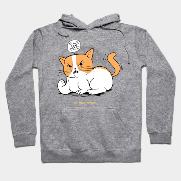 ANGRY CAT Hoodie by ZODD